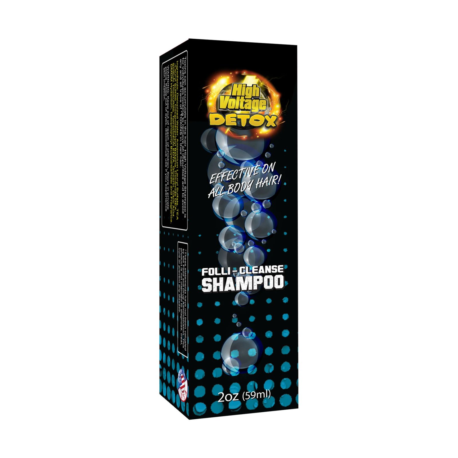 HIGH VOLTAGE DETOX FOLLI CLEANSE SHAMPOO 2oz