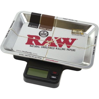 RAW X MY WEIGH TRAY SCALE 1000G X 0.1G