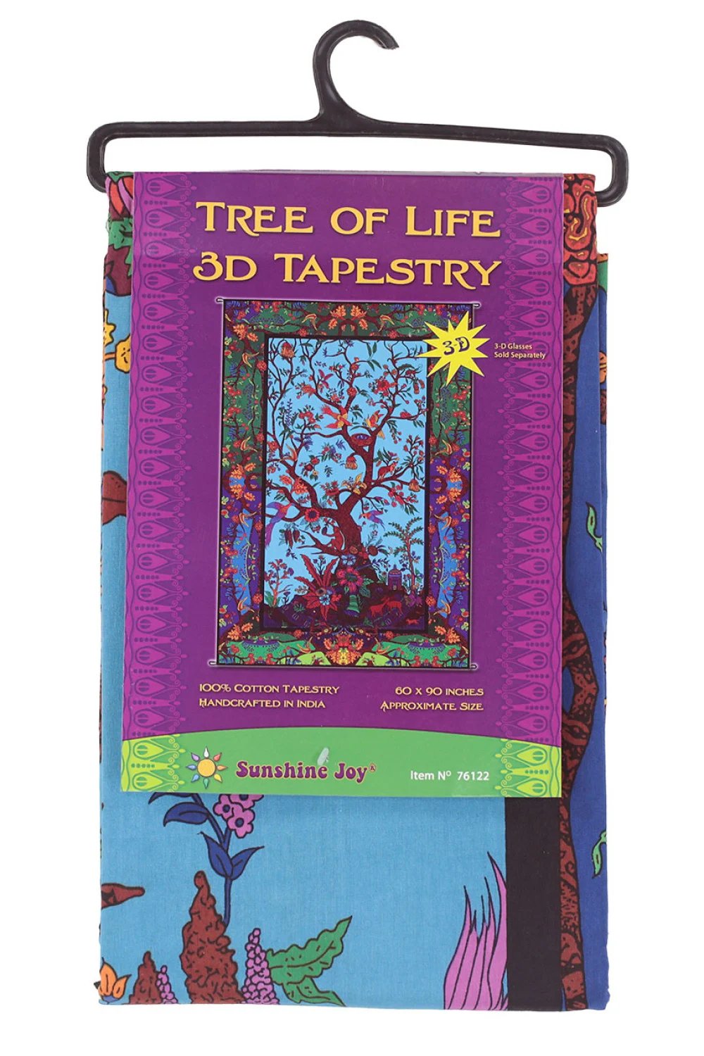 SUNSHINE JOY 3D TAPESTRY 60x90 ARTWORK MIX DESIGN