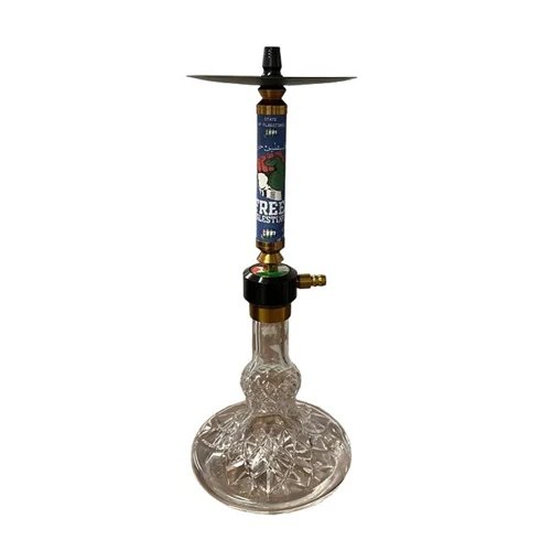 NOUR MAXX - FREE PALESTINE DESIGN 1 HOSE HOOKAH KIT