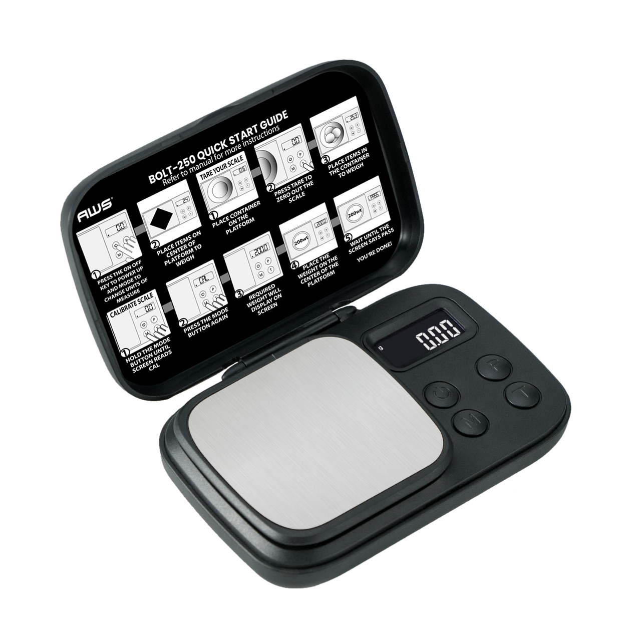 AWS BOLT DIGITAL SCALE 250g x 0.01g
