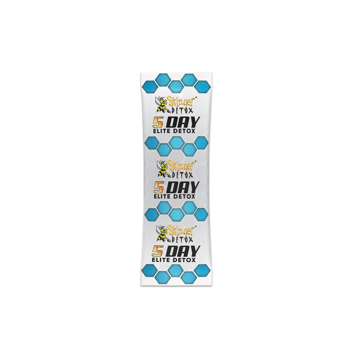 STINGER DETOX 5 DAY ELITE DETOX POWDER - DISPLAY OF 5