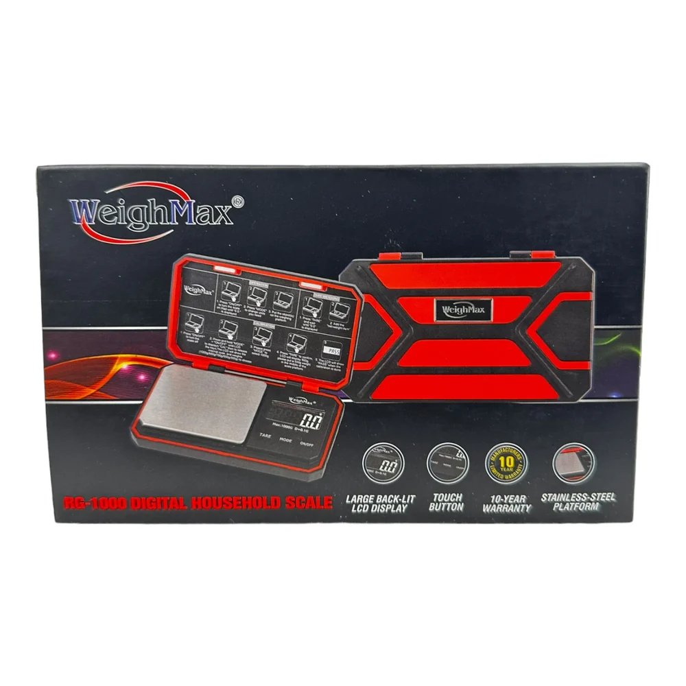 WEIGHMAX RG-1000 DIGITAL HOUSEHOLD SCALE 1000 X 0.1G