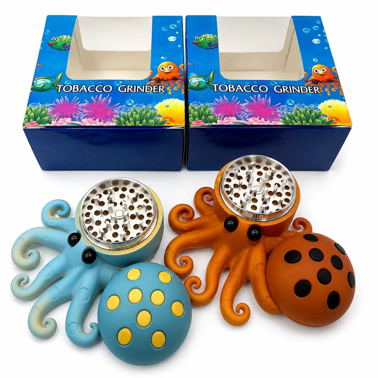 OCTOPUS 3-PARTS GRINDER (GT-9646BA)